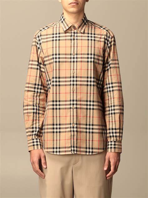 camisas de burberry